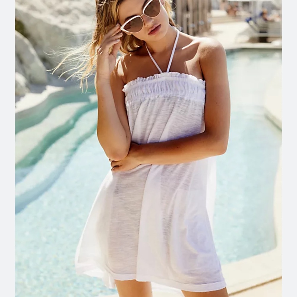 NWT FREE PEOPLE MINI DRESS (BLACK)